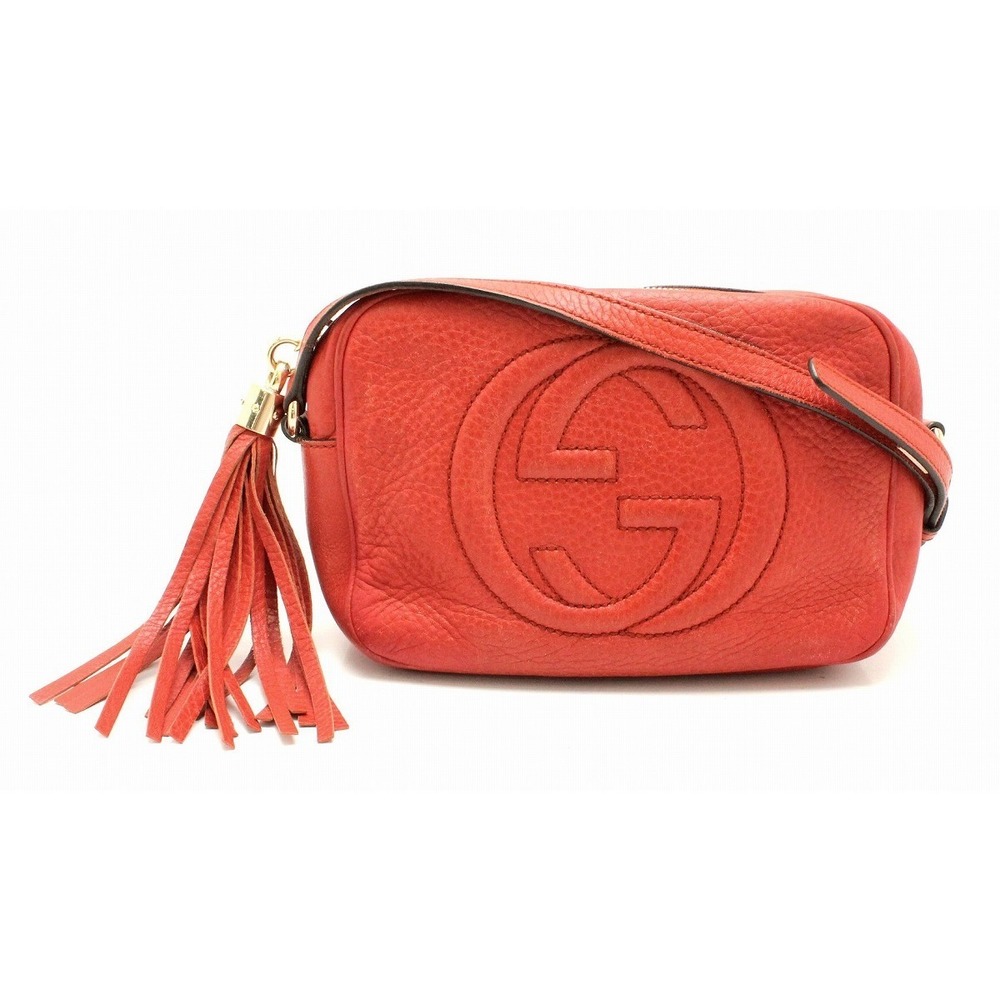 Gucci Soho Disco Bag Red